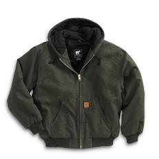 Cotton Duck Hooded Jacket
